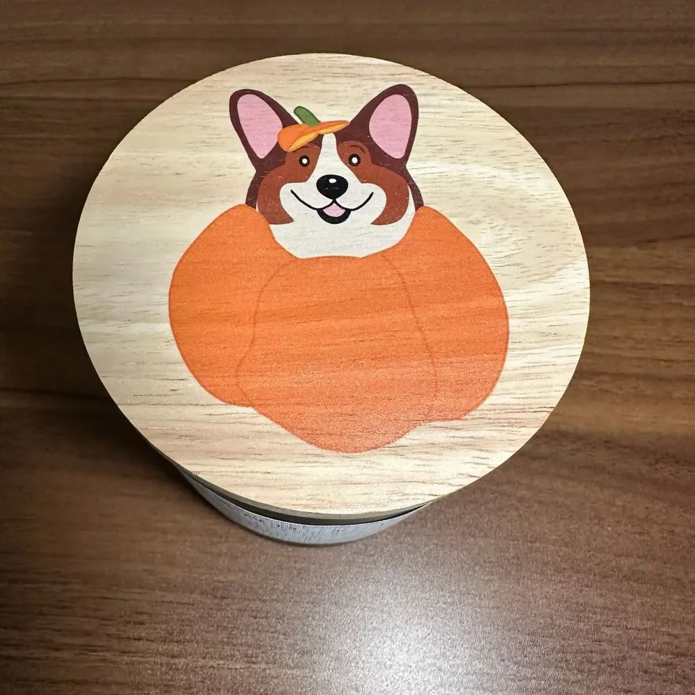 25oz Sand + Paws Fall Corgi Candle